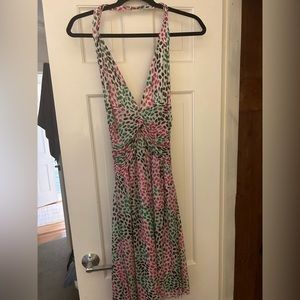 Dian Von Furstenburg printed halter size 8